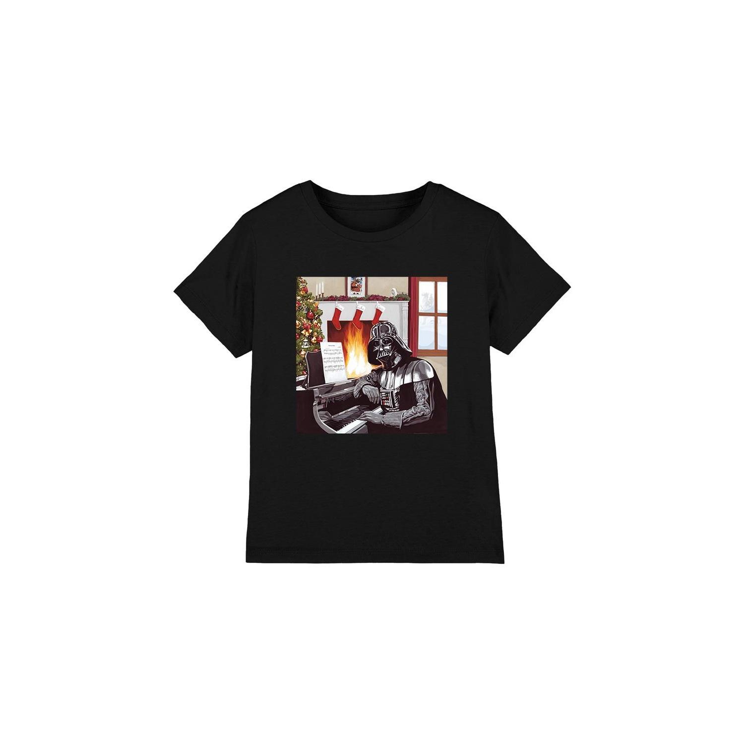 Star Wars Childrens/Kids Christmas Carols Darth Vader T-Shirt 3-4 Years zwart