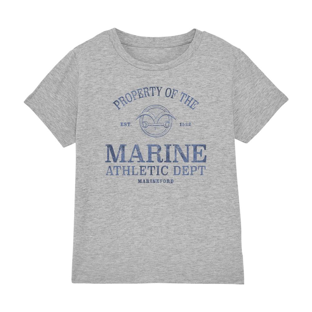 One Piece Childrens/Kids Marine Dept Athletic T-Shirt 7-8 Years