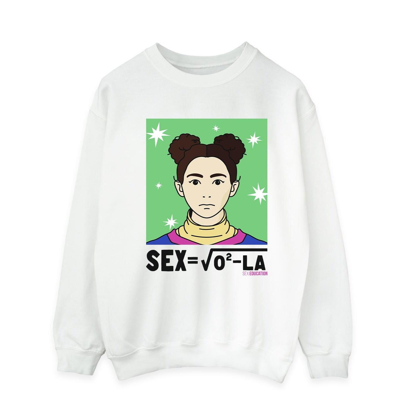 Pertemba FR - Apparel Netflix Heren seksuele voorlichting Ola Sex vergelijking Sweatshirt XXL wit