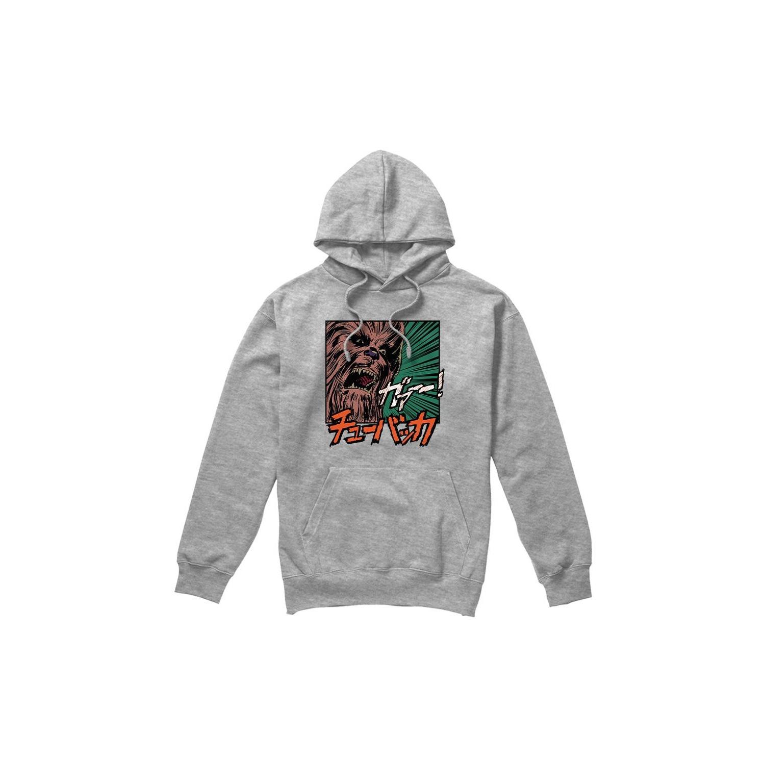 Star Wars Mens Chewbacca Japanese Hoodie S