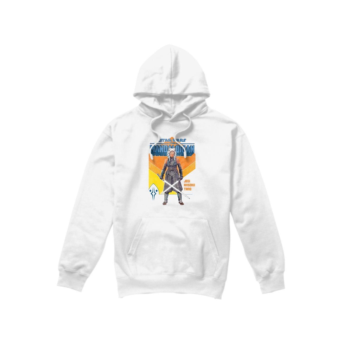 Star Wars Mens Jedi Ahsoka Hoodie XXL wit