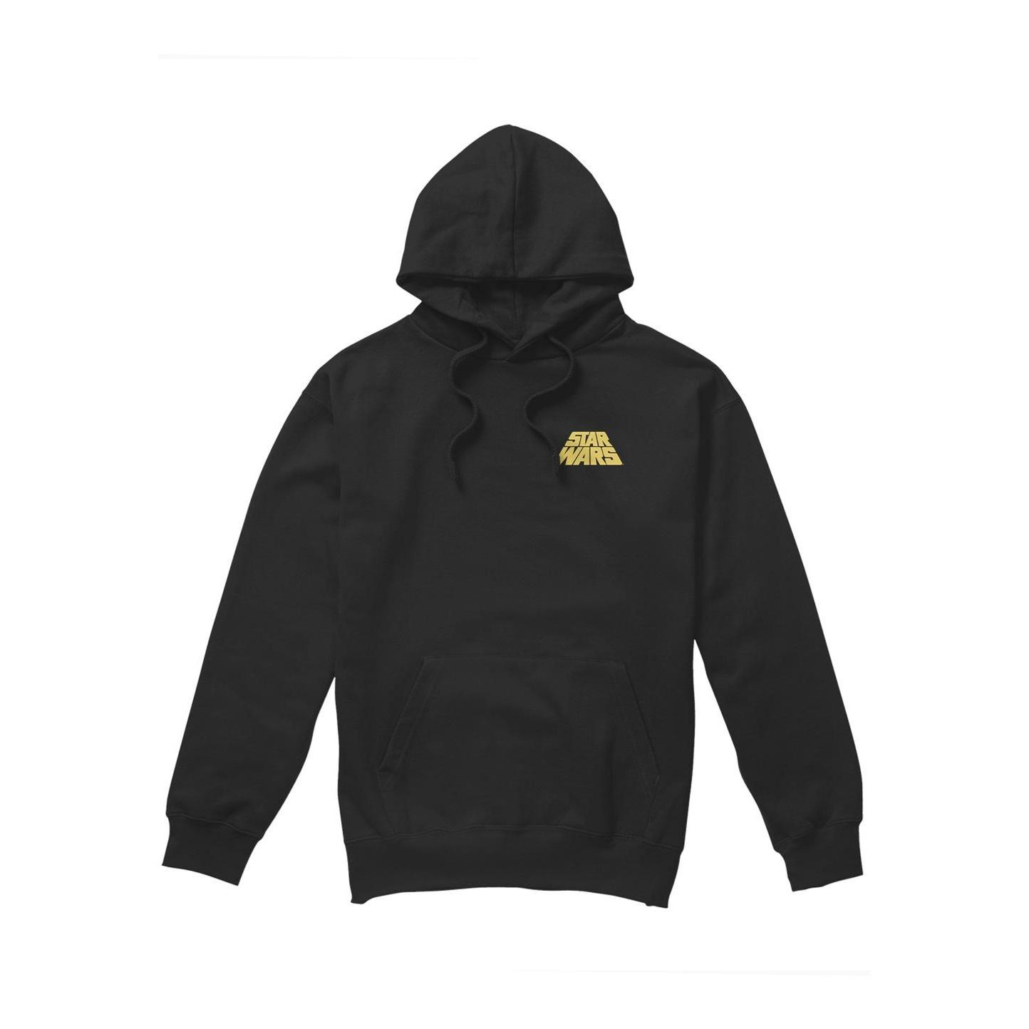 Star Wars Mens Galactic Empire Hoodie L zwart