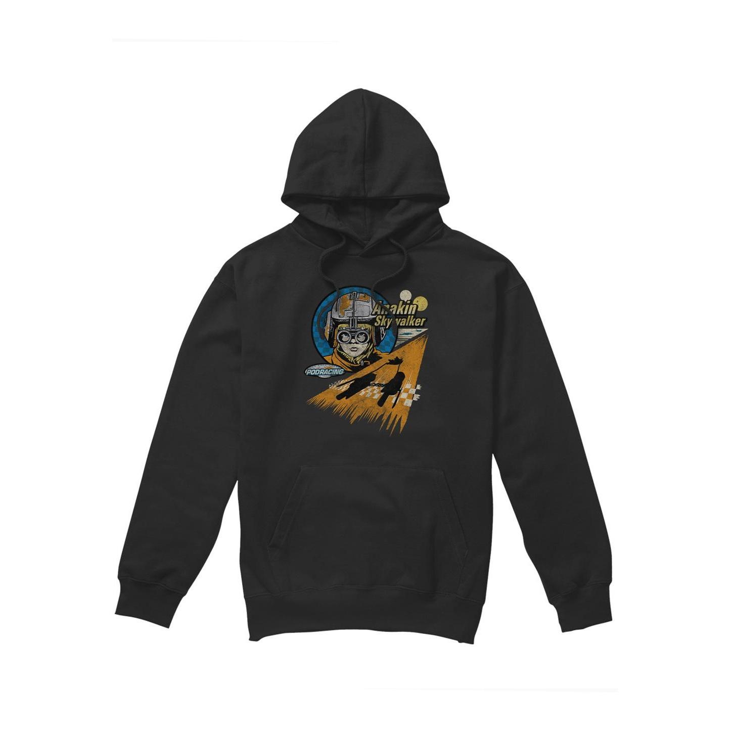 Star Wars Mens Mos Espa Anakin Skywalker Hoodie XXL zwart