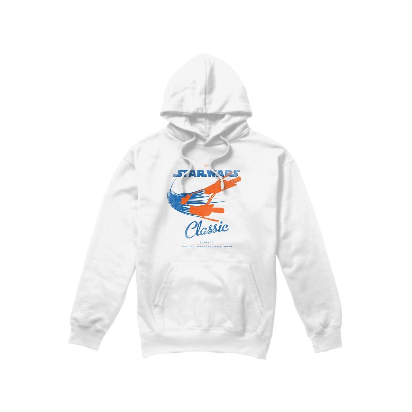 Star Wars Mens Classic Hoodie L wit