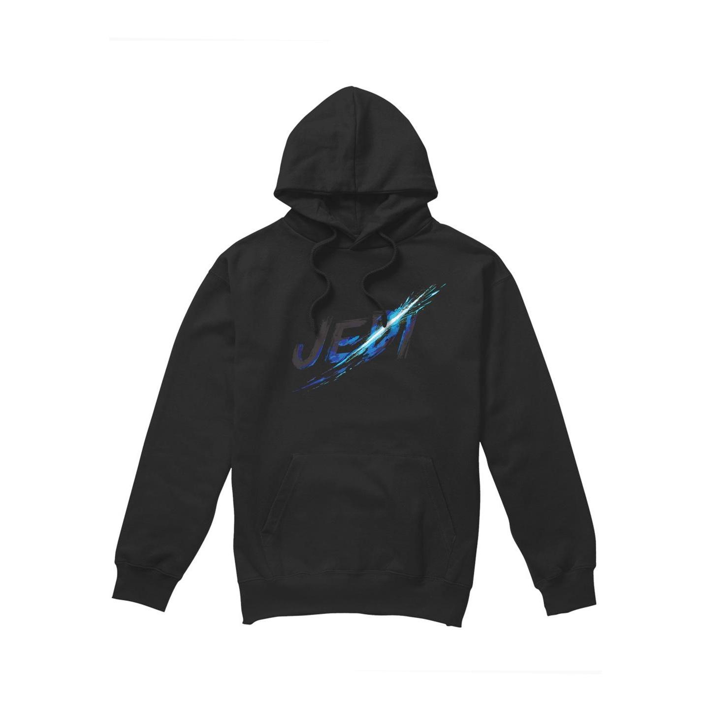 Star Wars Mens Jedi Obi Wan Kenobi Slash Hoodie M zwart