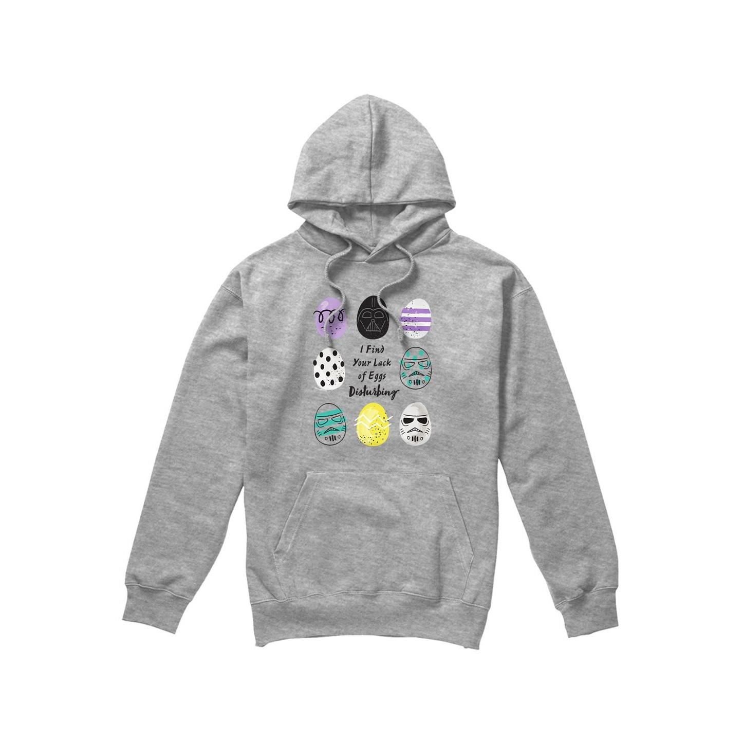 Star Wars Mens Your Lack Of Easter Eggs Disturbing Darth Vader Hoodie S
