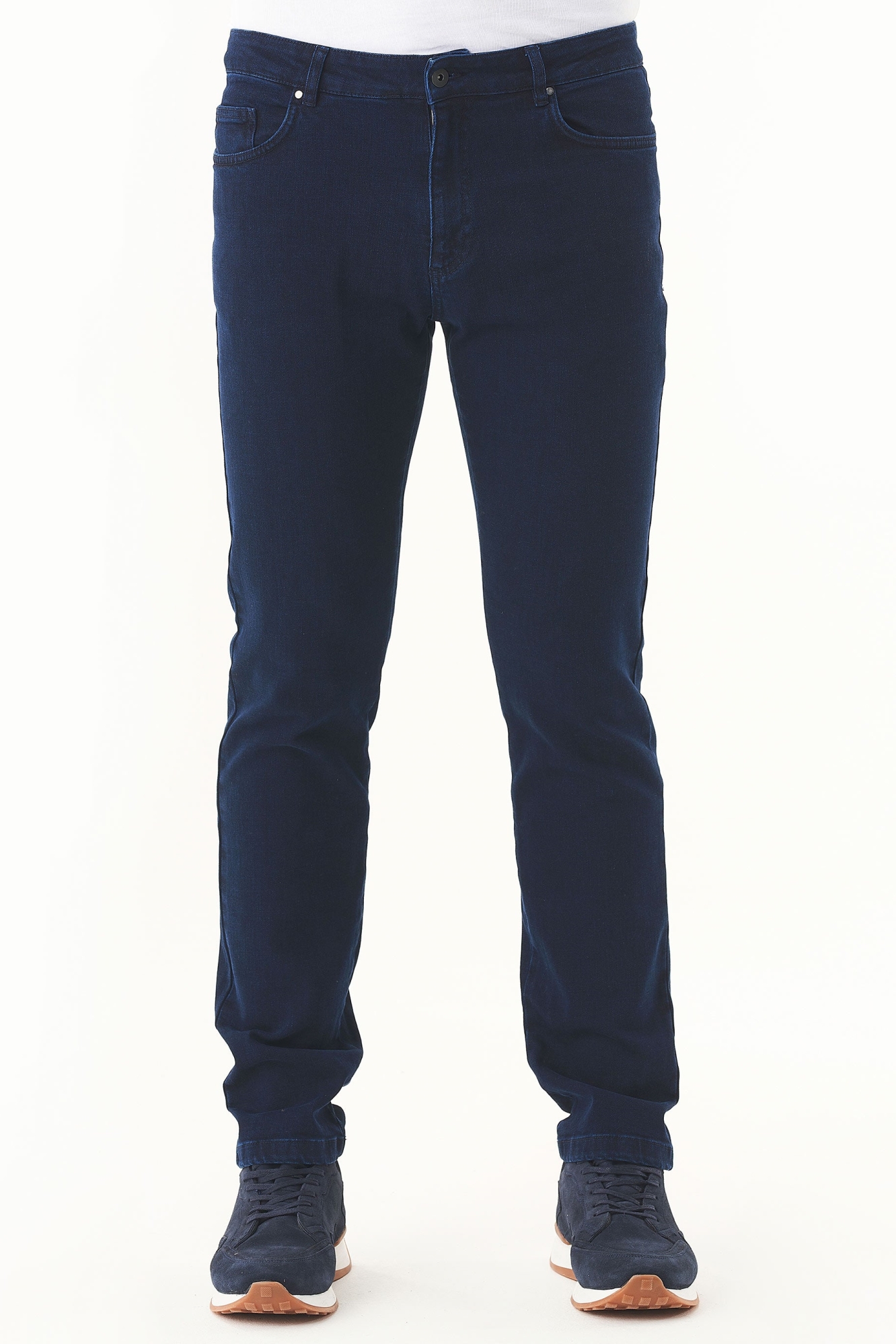 ORGANICATION Herren vegan Bio-Jeans Dunkelmarine
