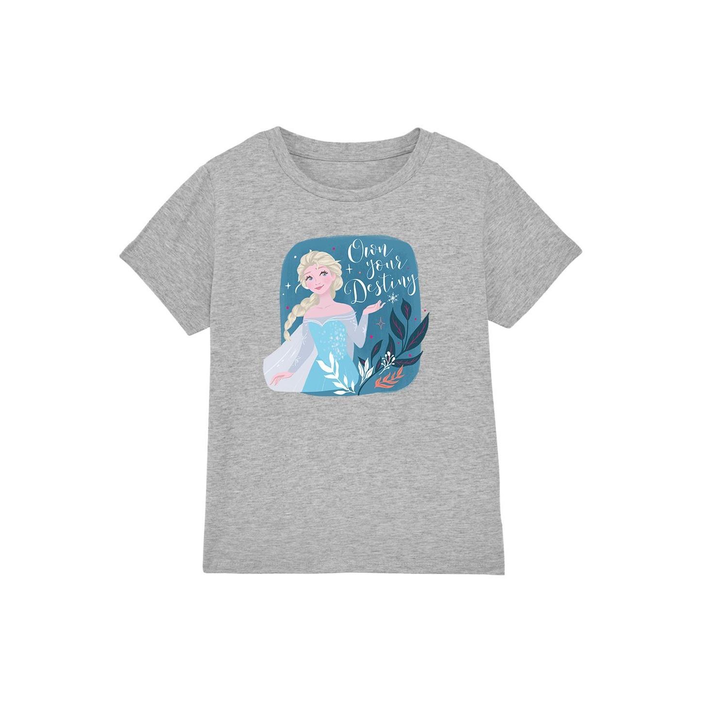 Frozen Childrens/Kids Own Your Destiny Elsa T-Shirt 7-8 Years