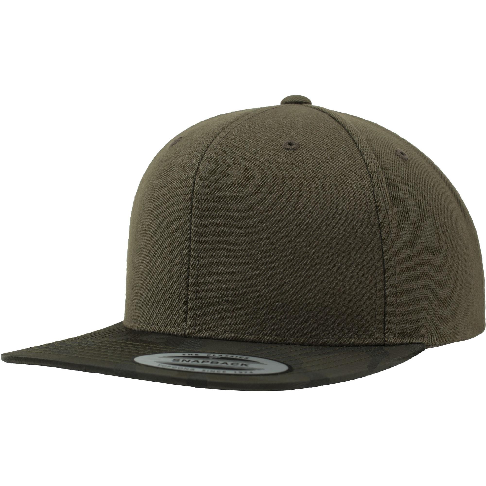 FLEXFIT Camo Visor Snapback Cap (2 stuks) One Size