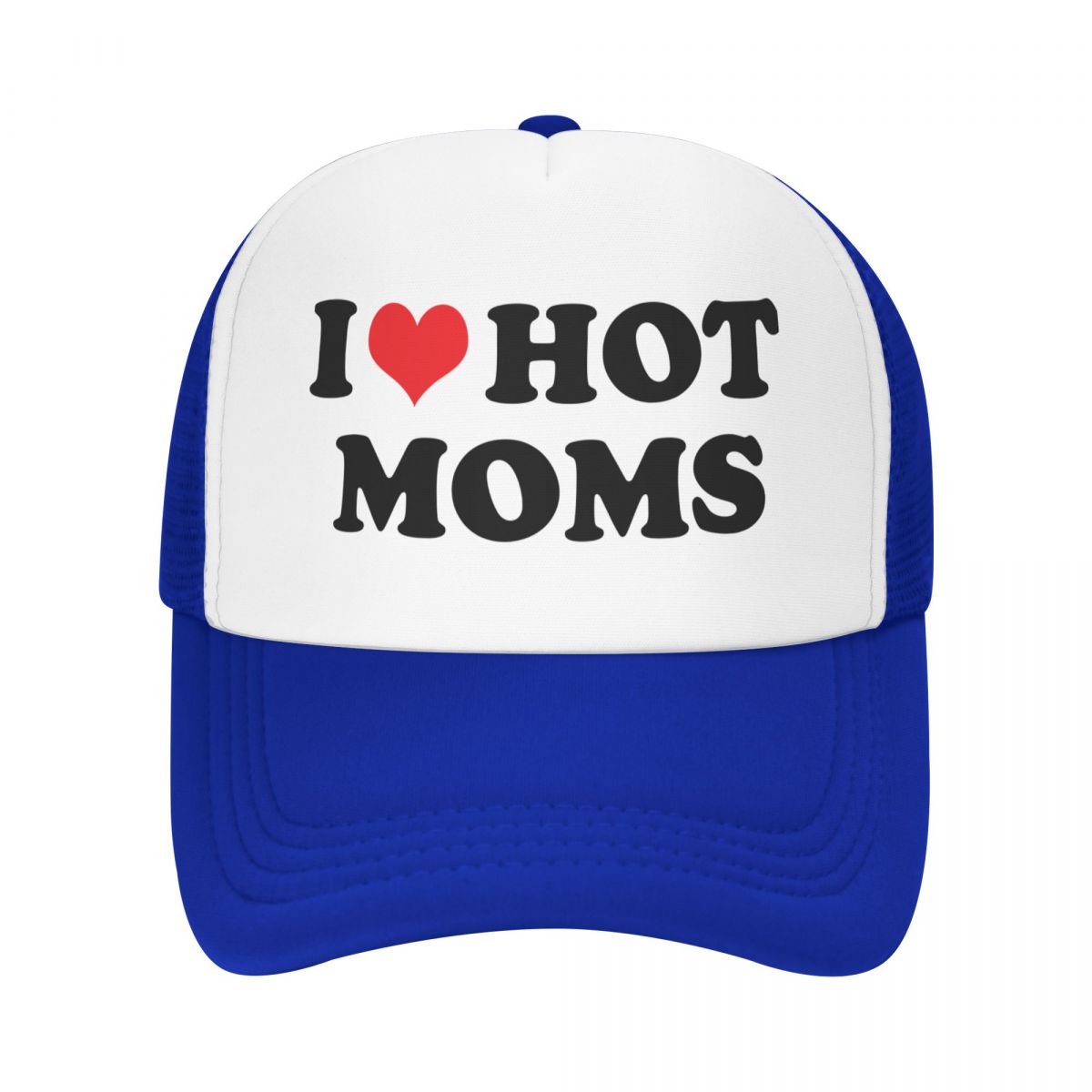 Hot Cap Klassieke Unisex I Love Hot Moms Trucker Hat Verstelbare Baseballpet voor Volwassenen voor Unisex WoUnisex Hip Hop Snapback Caps Trucker Hat