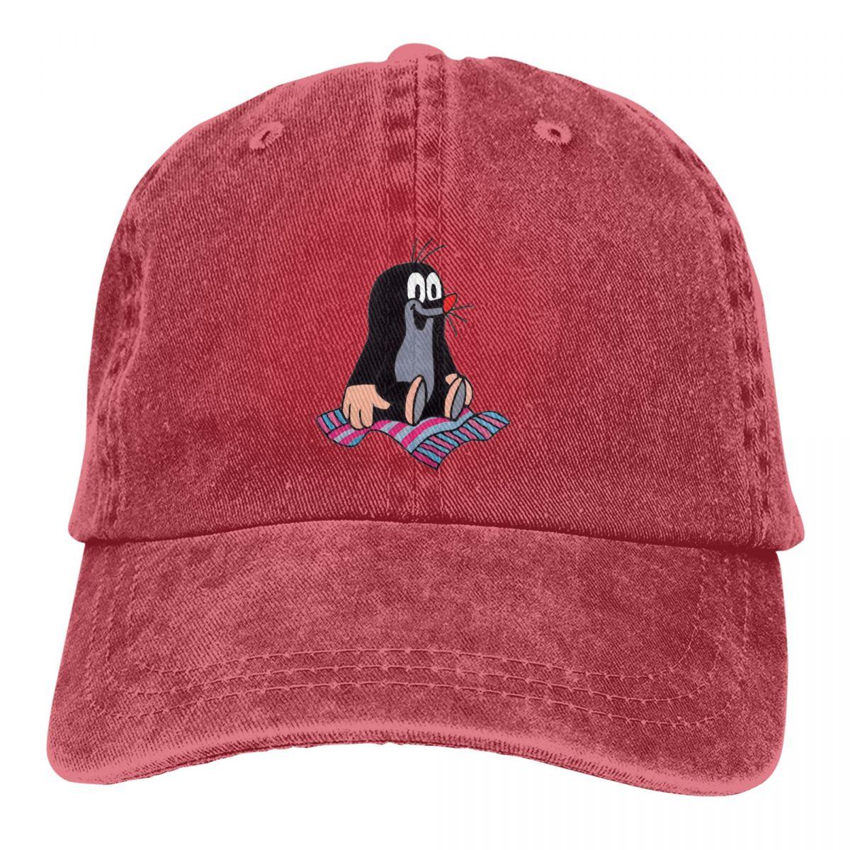 Colorbobble CAP Pure Color Dad Hats Flying Blanket Dameshoed Zonneklep Baseballpetten Krtek The Mole Pet met klep One Size