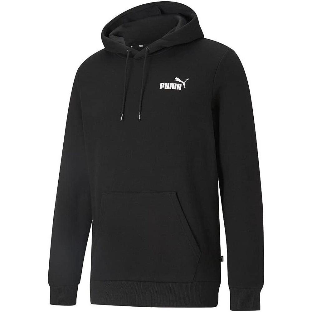 Puma ESS-hoodie voor heren M zwart