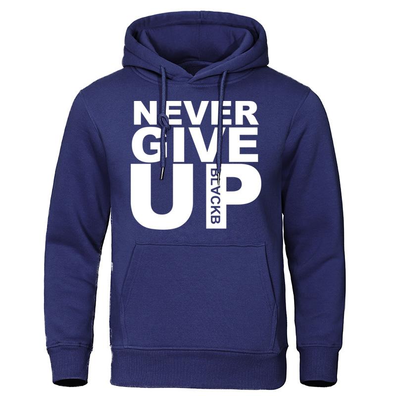 Boutique sports suit series 2 Herenhoodies Merk Sweatshirts Zacht Herfst Winter Trainingspak Geef nooit op Print Tops Katoen Streetwear Kwaliteit Mannelijke truien M