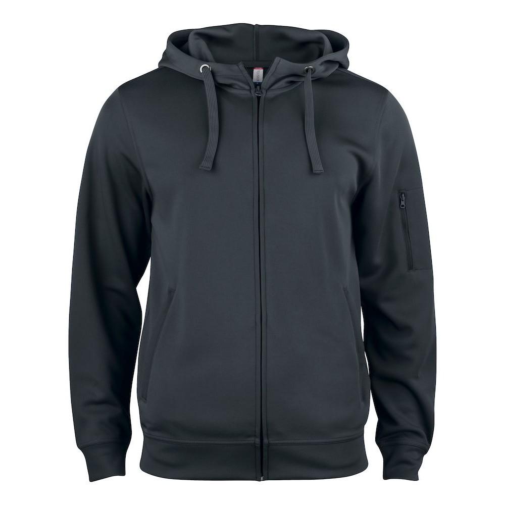 Pertemba FR - Apparel Clique Basic Active-hoodie met volledige ritssluiting voor heren L