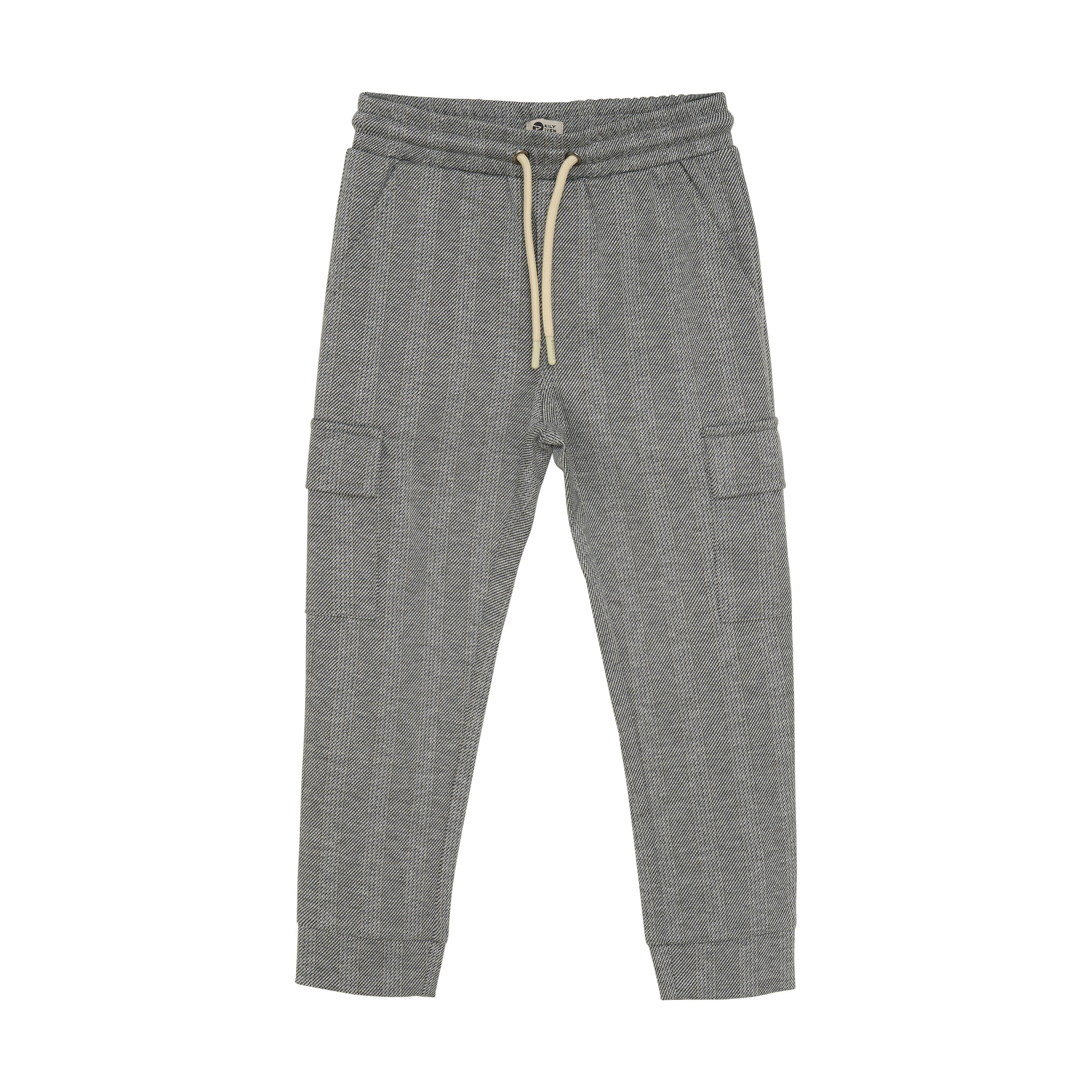 Daily7 winter cargo broek jongens - grijs - strepen