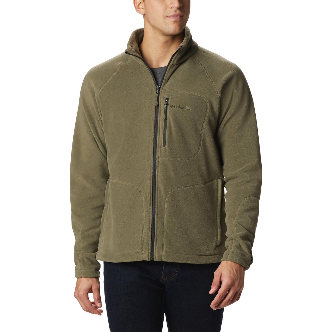 Columbia Fast Trek II fleece met volledige ritssluiting, groene fleece voor heren M