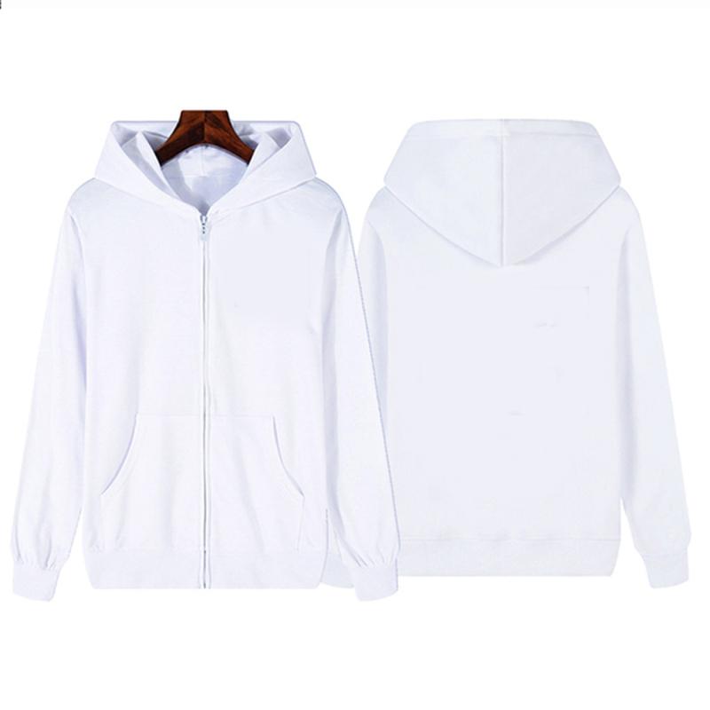 Nihao Rits Hoodie Herfst Unisex Hooded Sweatshirt Cardigan Effen Kleur Klassieke Jassen Heren Buitenkleding Herenkleding 5XL