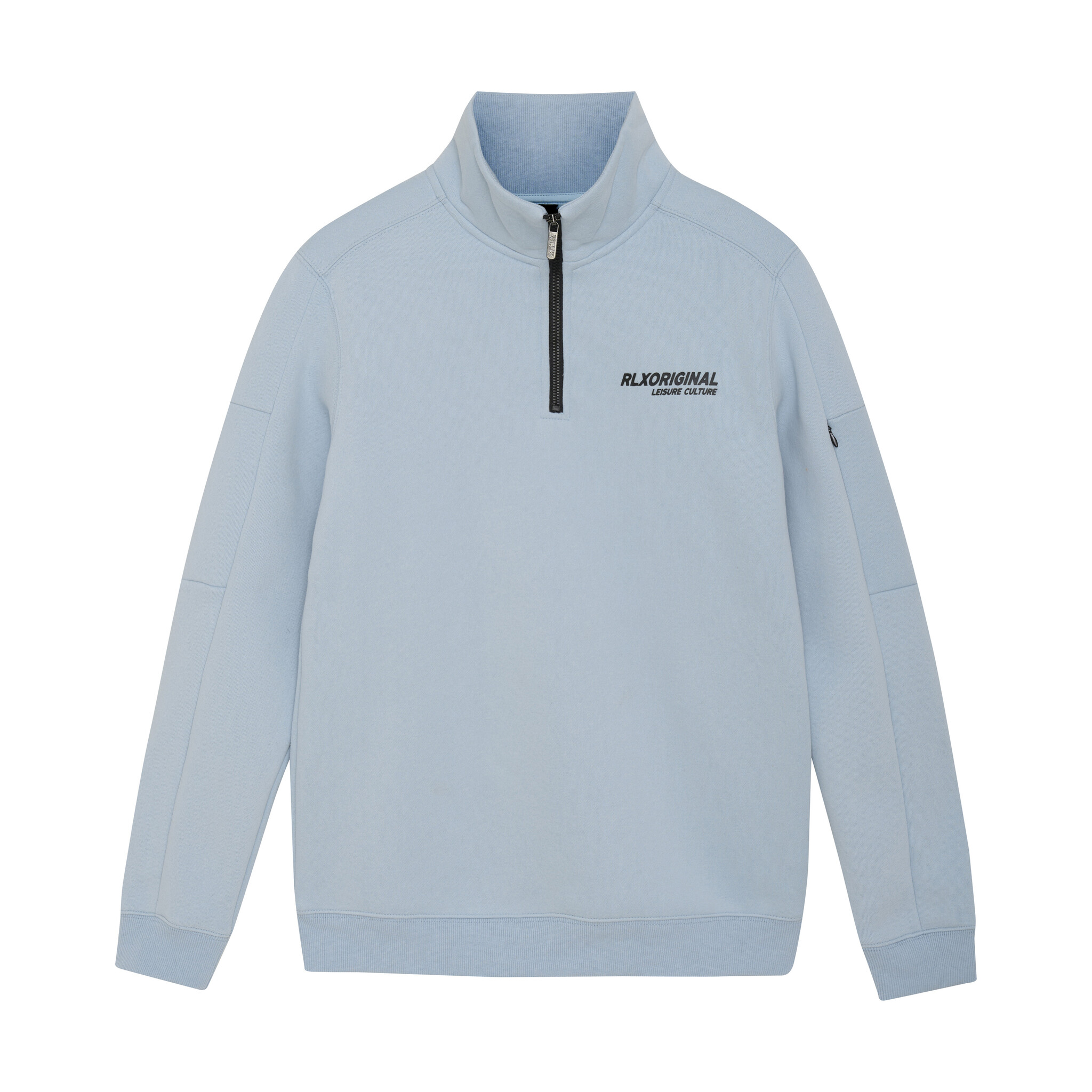 Rellix winter sweater jongens - blauw - rits