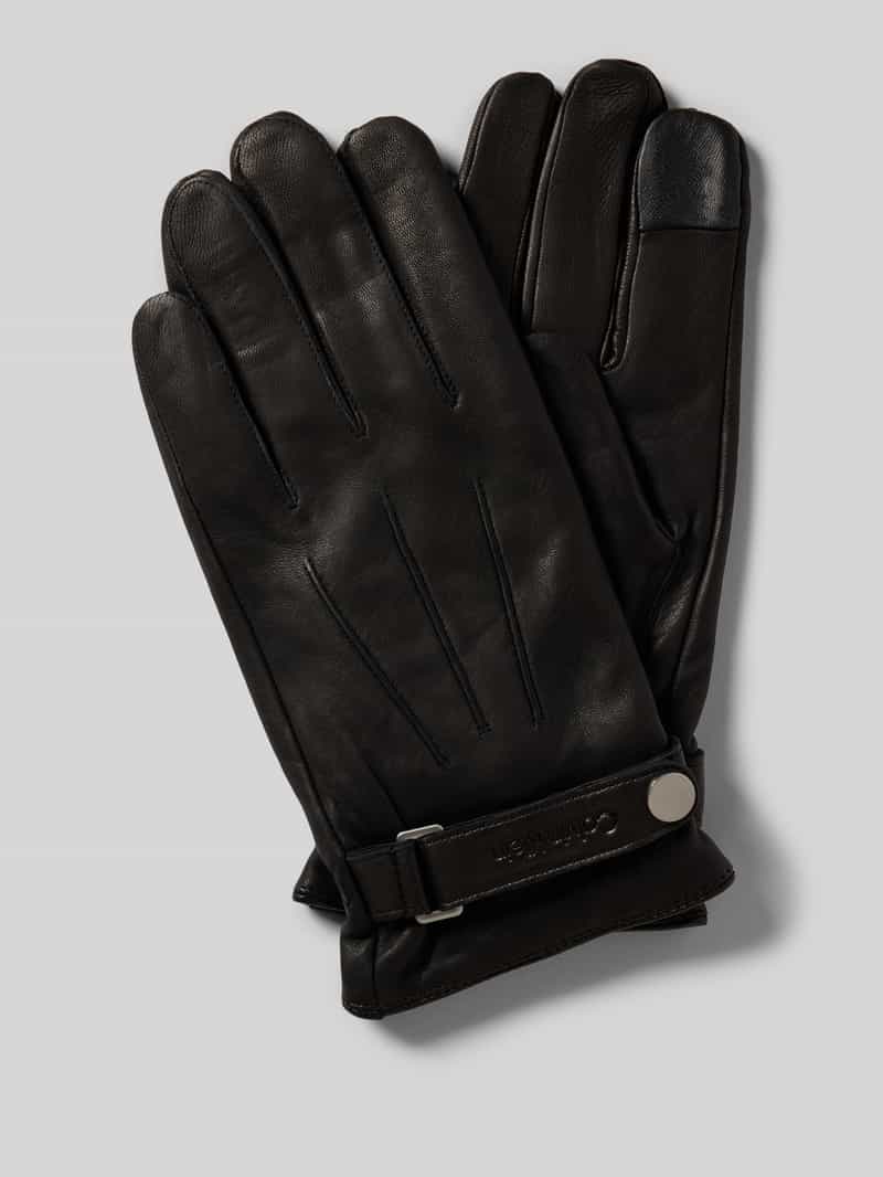 Calvin Klein Leren handschoenen