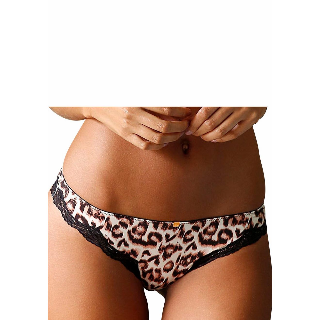 Jette Joop String met luipaardprint