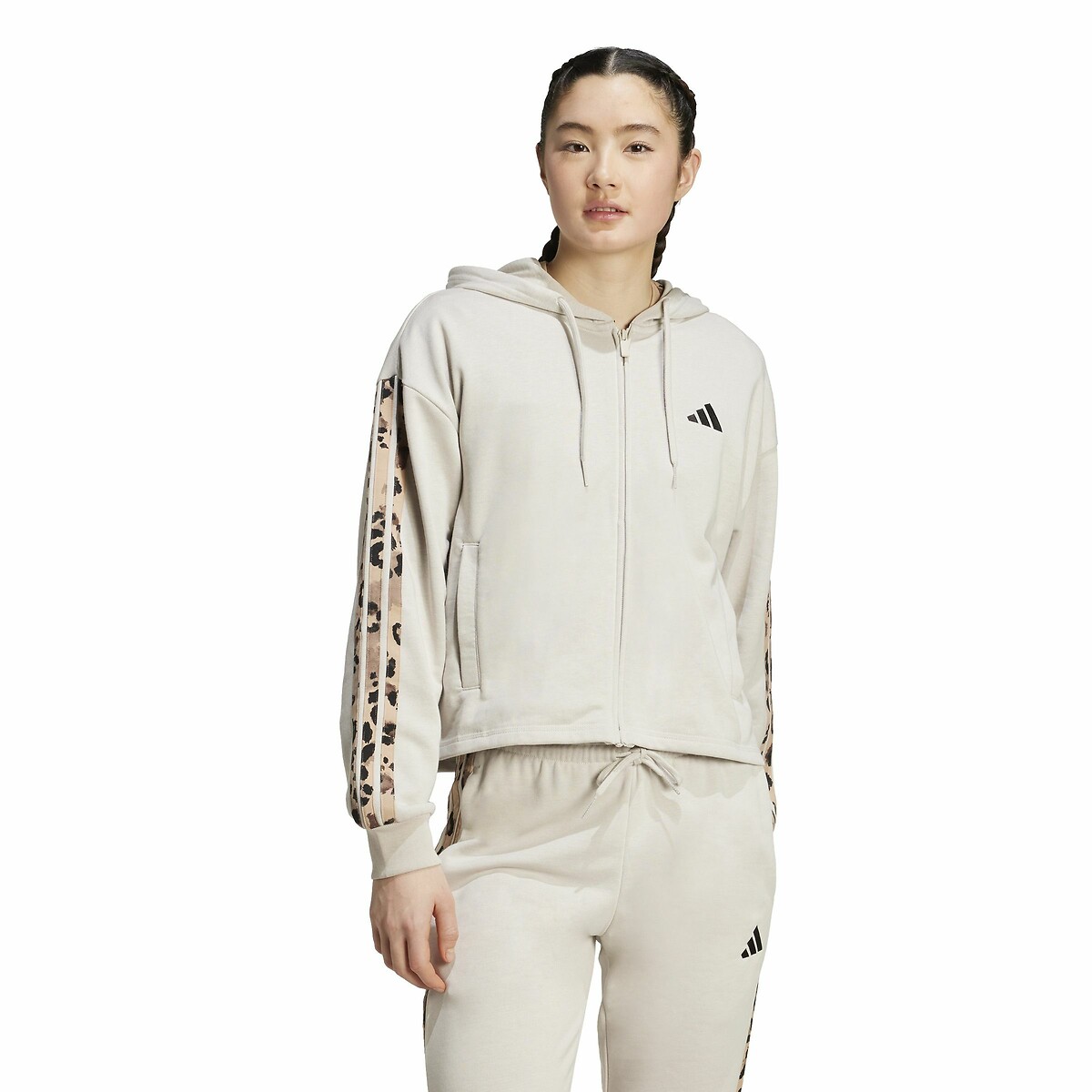 Adidas Sportswear Hoodie W AOP FT FZ