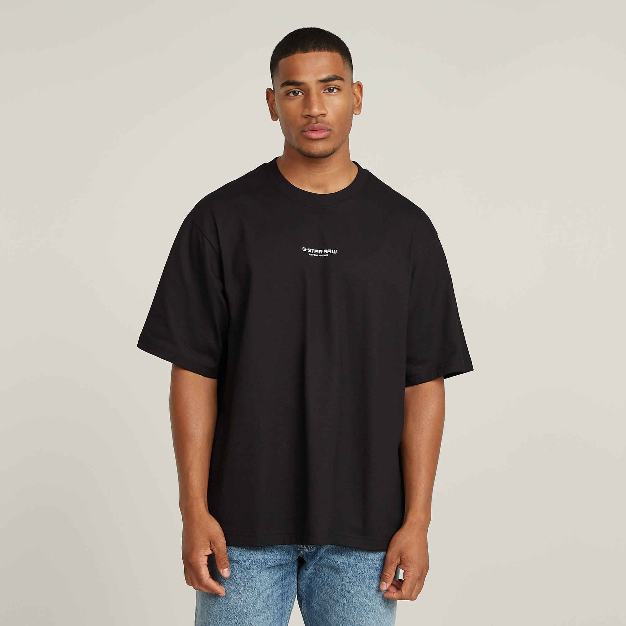 G-Star RAW Center Chest Boxy T-Shirt - Zwart - Heren