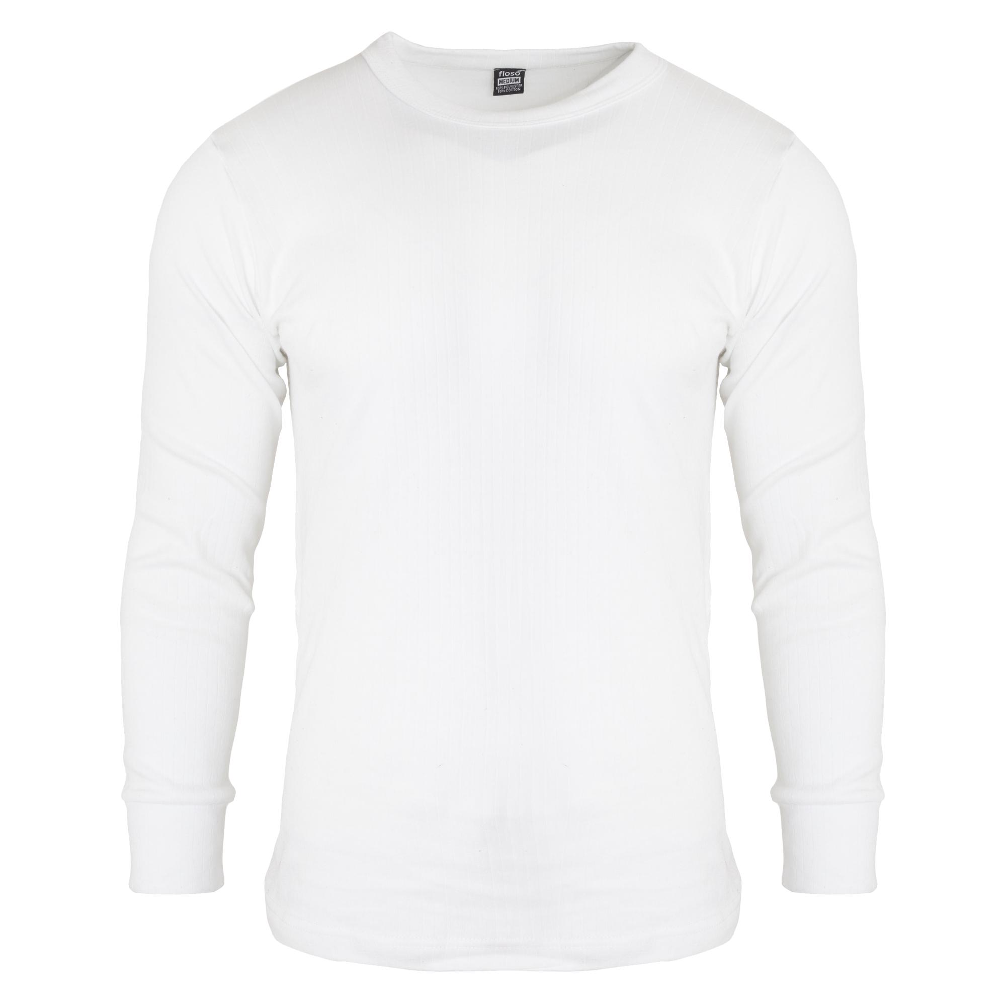 Floso Heren thermisch ondergoed T-shirt met lange mouwen (Standaard bereik) 32-34ins