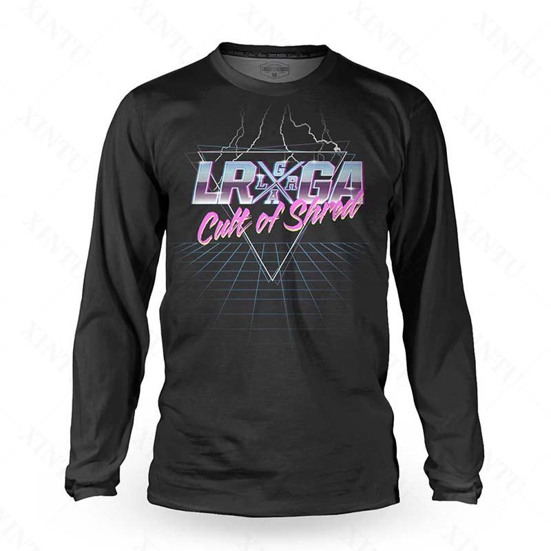ETST0012 Loose riders Men Technical Jersey Longsleeve Motorcycle DH Cross country tracksuit BMX MTB Mountain bike endurance race shirt XL