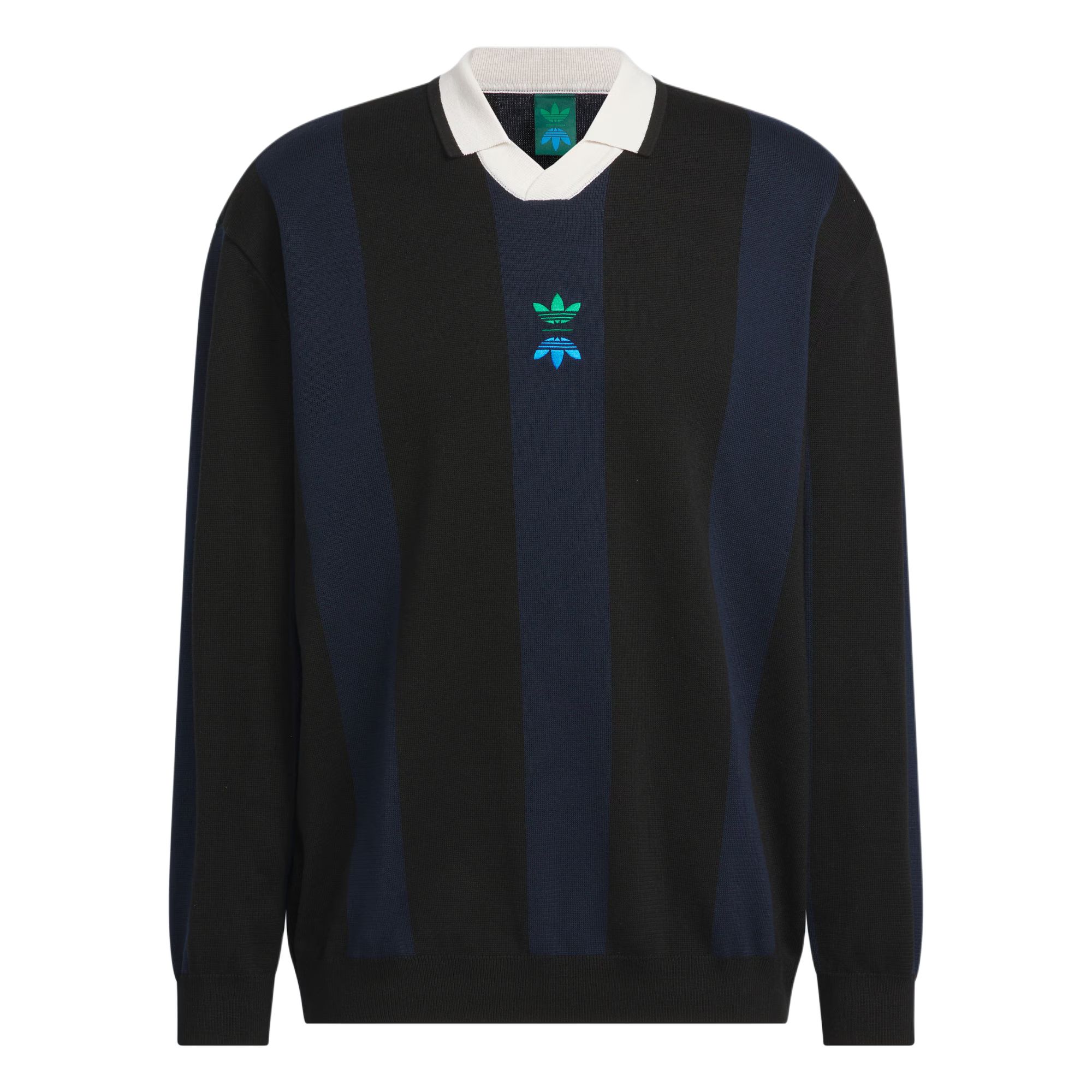 Adidas Originals Rolling Links Ss24 Logo Pullover Sports Long Sleeve Sweatshirt Men sweatshirt Black IT0142