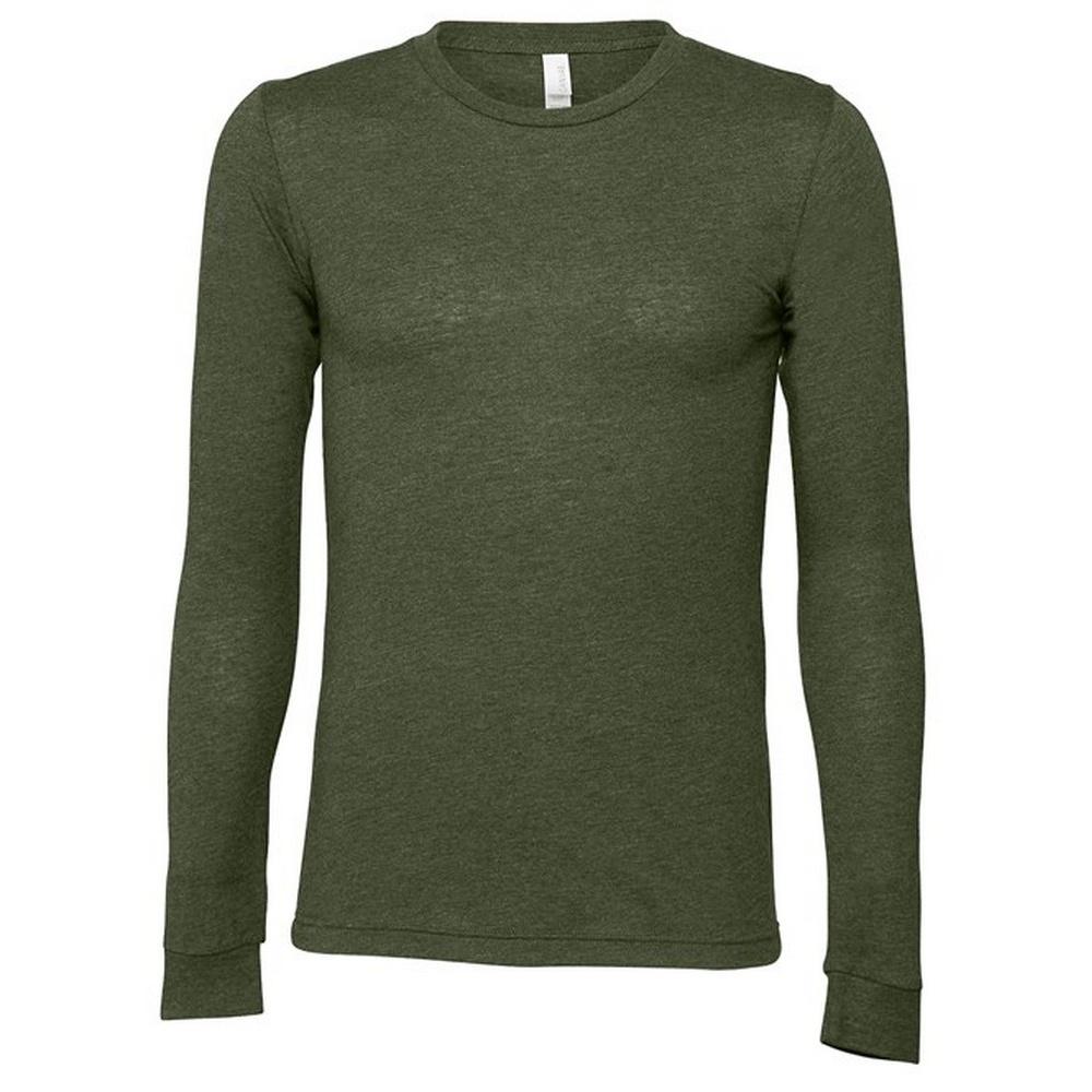 Bella + Canvas unisex volwassen jersey T-shirt met lange mouwen S
