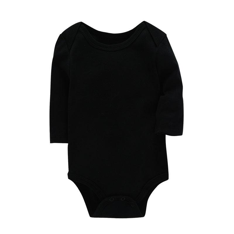 Lawadka 3-24M Vier seizoenen katoenen bodysuit voor pasgeborenen lange mouwen baby meisjes jongens kleding jumpsuit effen baby rompers 3M