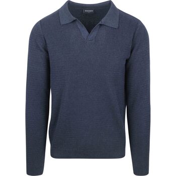 Suitable Sweater  Trui Riva Structure Melange Navy