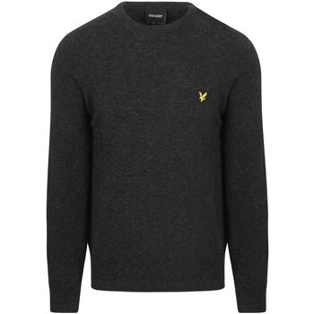 Lyle And Scott Sweater  Lyle Scott Pullover Lamswol Zwart