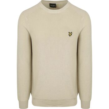 Lyle And Scott Sweater  Lyle Scott Rib Pullover Greige