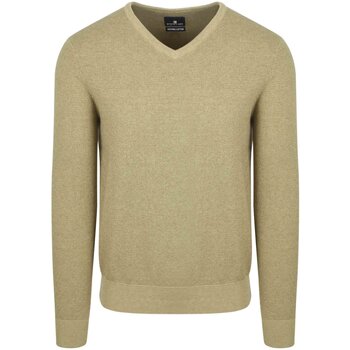 State Of Art Sweater  Trui Structure V-Neck Groen