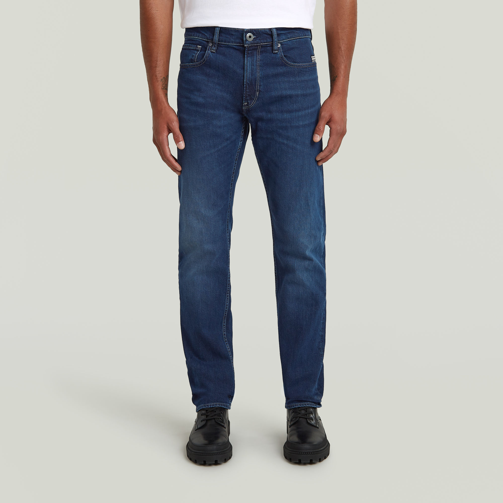 G-Star RAW Straight jeans Mosa Straight met lichte naden