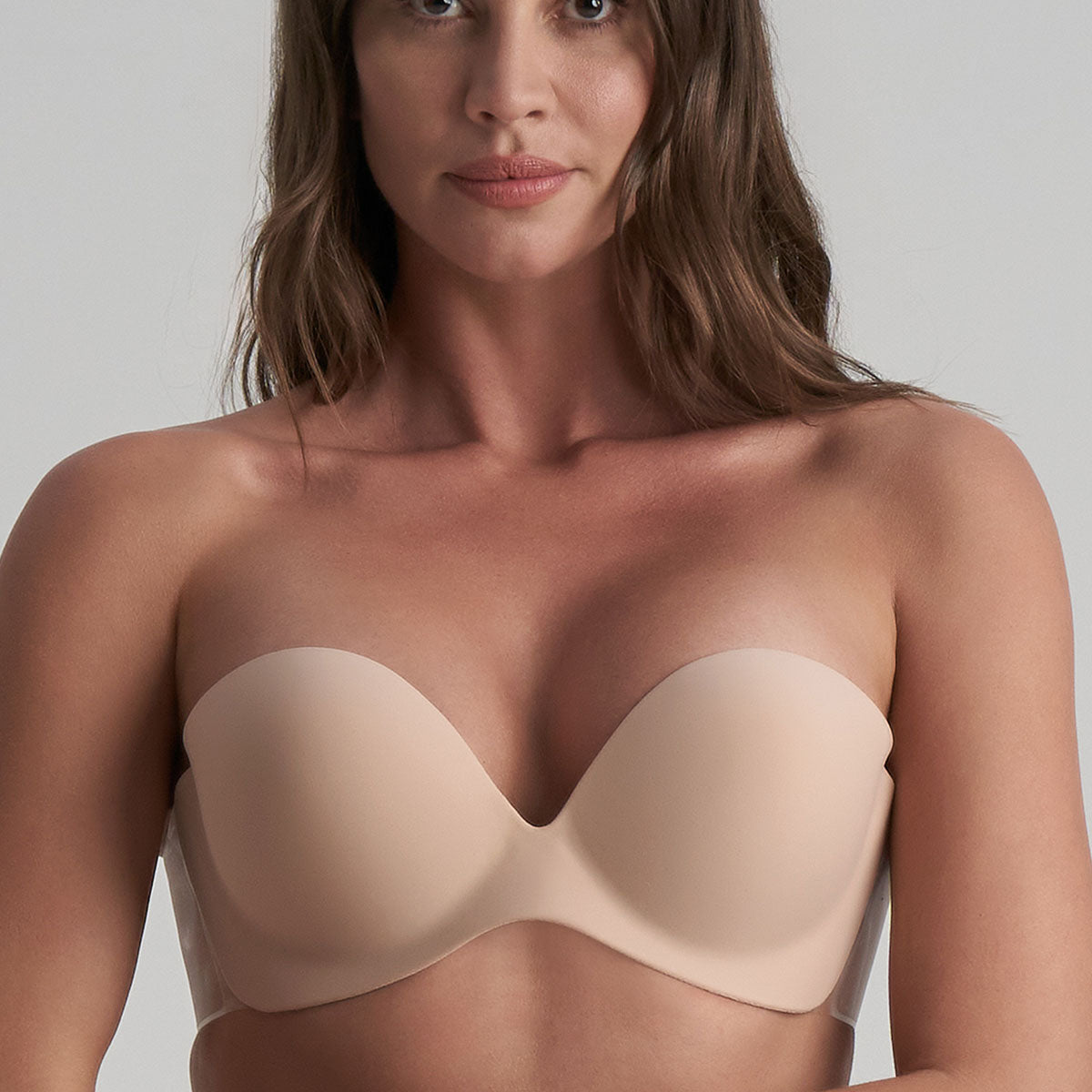 Bye Bra Diva plak BH, beige