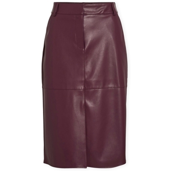 Vila Rok  Noos Dagmar Midi Skirt - Fig