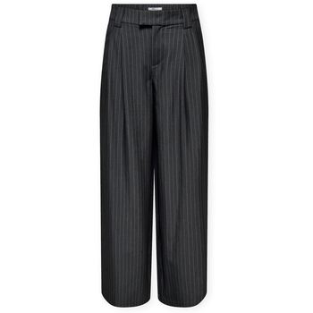 Only Broek  Nisa Life Trousers - Dark Grey Melange