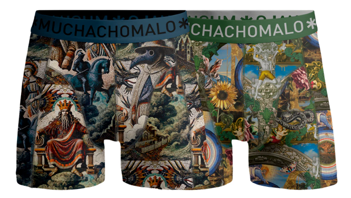 Muchachomalo Boys 2-pack boxer shorts premodern