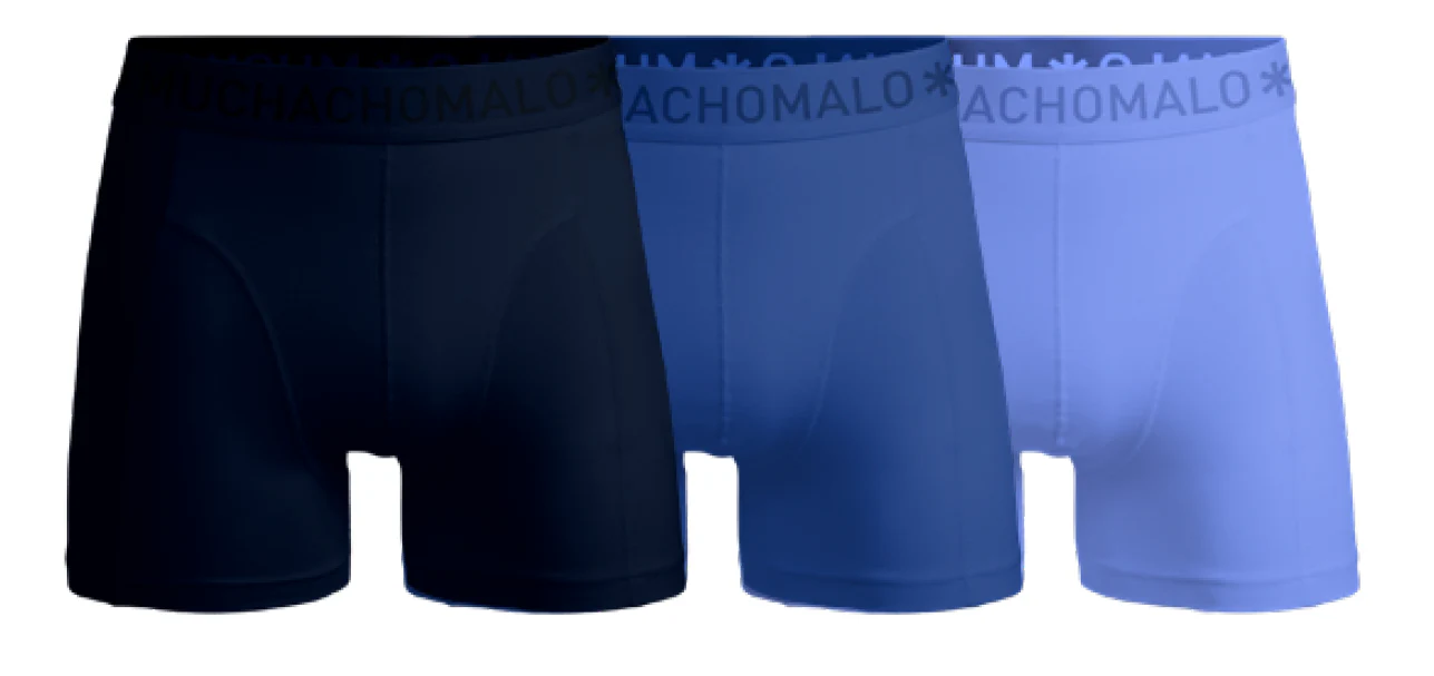 Muchachomalo Boys 3-pack boxer shorts solid