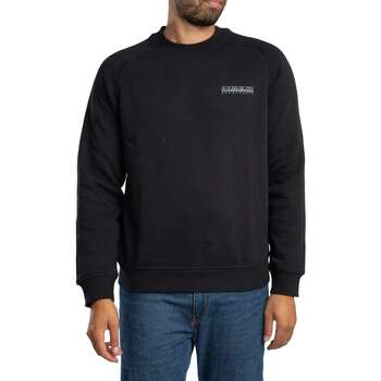 Napapijri Sweater  Sweatshirt met relaxte grafische achterkant