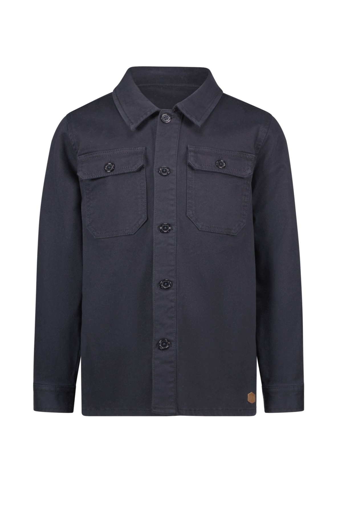 Like Flo winter twill blouse jongens - navy blauw - Change