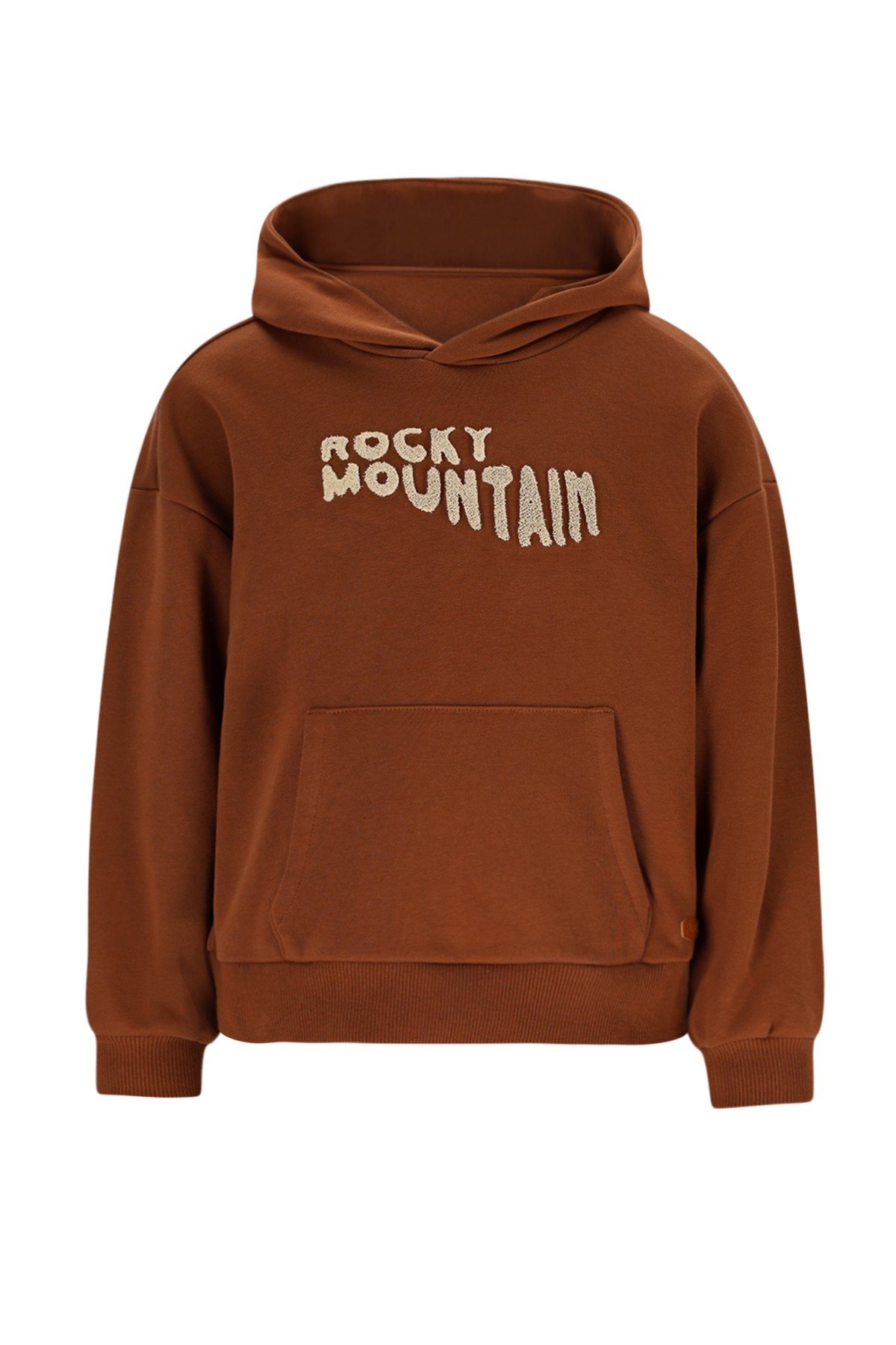 Like Flo winter hoodie jongens - bruin - Dail