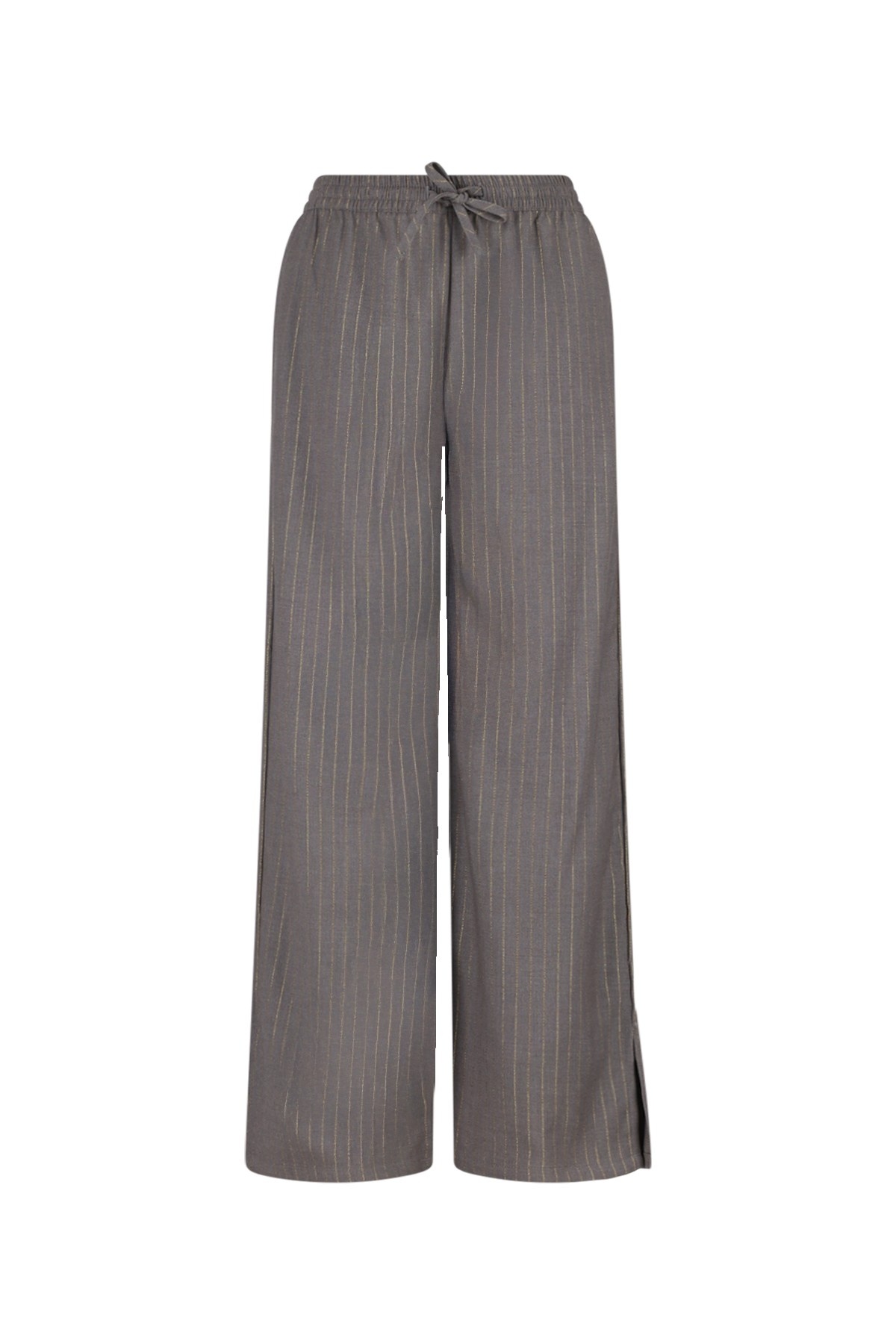 Like Flo winter wideleg broek meisjes teens - grijs - Filly - pinstripe