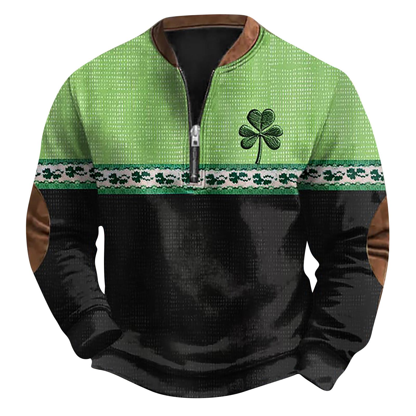 Ren Beauty Heren Retro Casual Gradient Bedrukt Sweatshirt XL