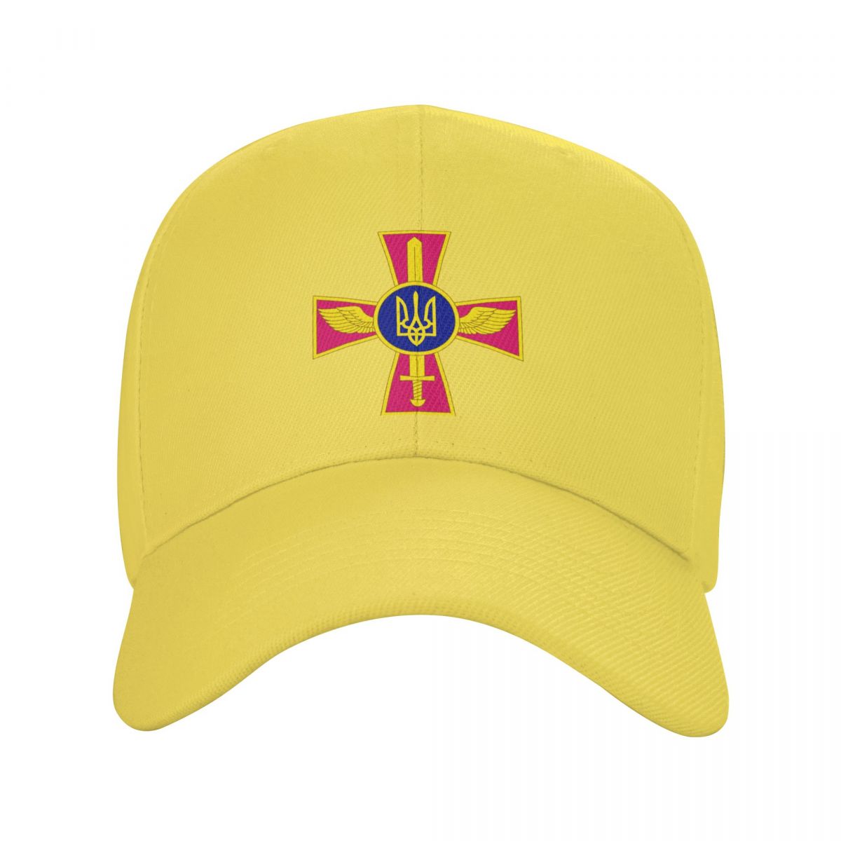 Beerloop Oekraïne luchtmacht baseball cap volwassen Oekraïense drietand kruis verstelbare papa hoed voor unisex vrouwen outdoor punk unisex zonnehoeden Adjustable Cap