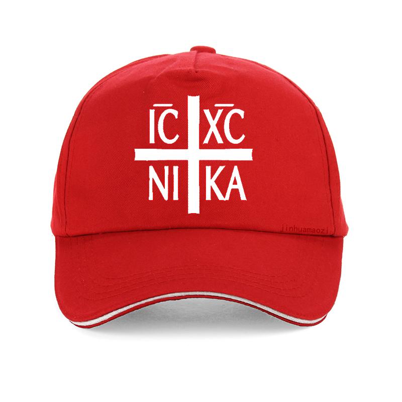 91440118MAC4M03W3Q Orthodox Christendom IC XC NIKA Cross Christelijk Orthodoxe Unisex print Baseball Cap Unisex zomer Papa hoed mode Christelijke hoeden