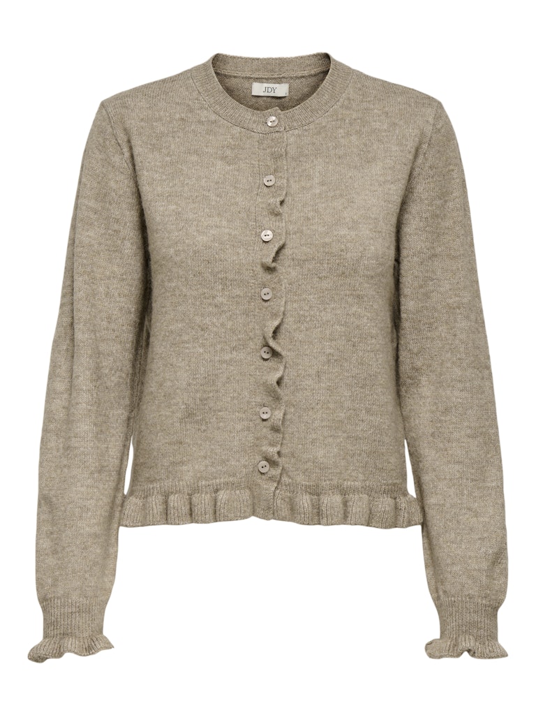 Jacqueline de Yong Jdyletty ls on frill cardigan knt noos licht
