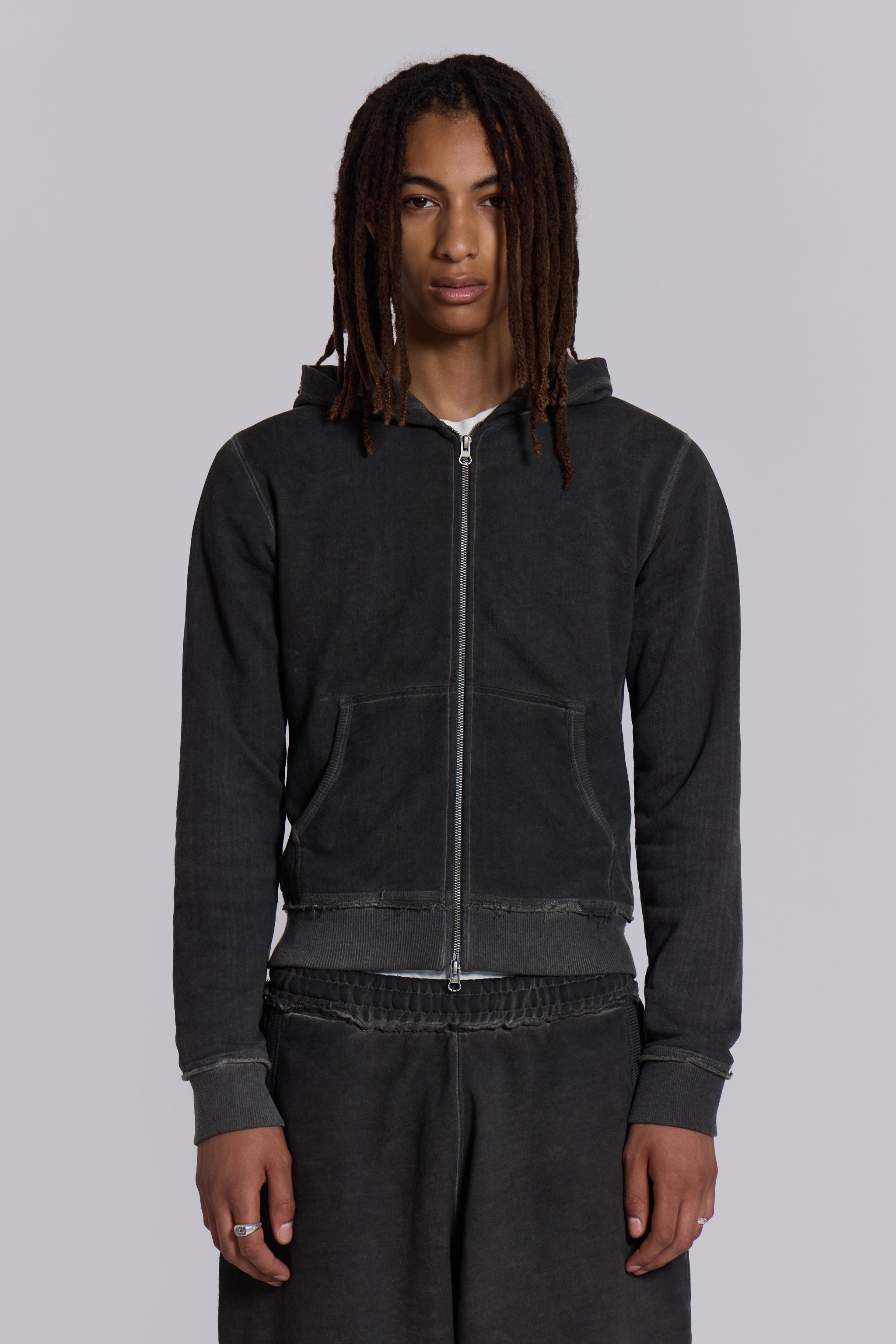 Jaded Man Anthracite Monster Hoodie